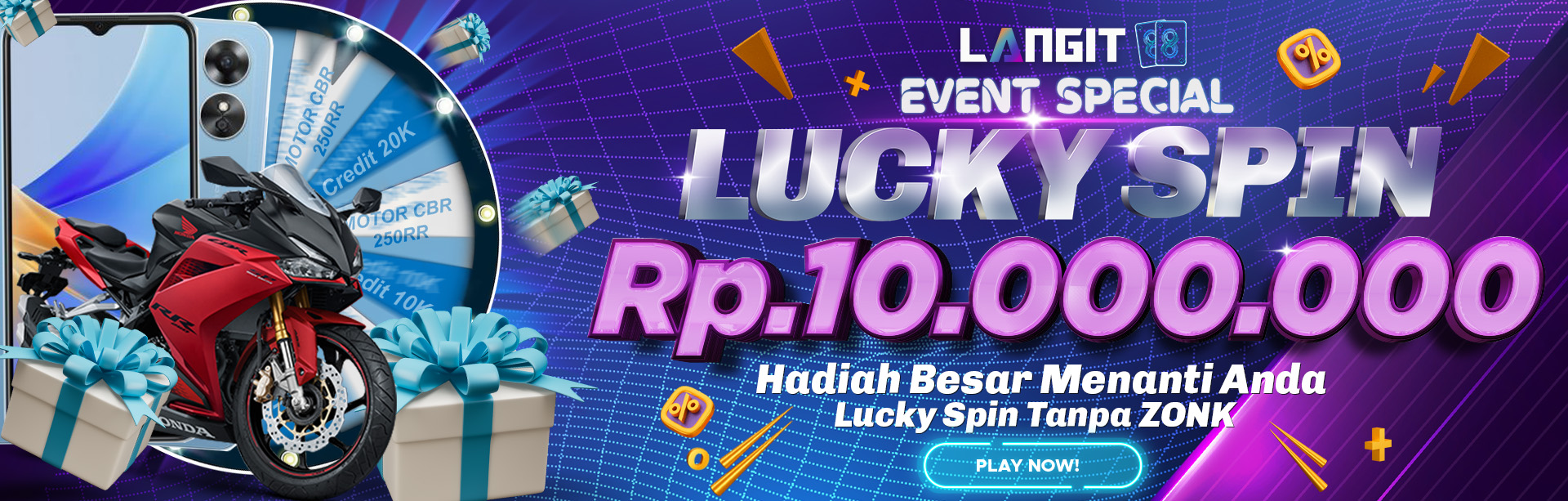 LUCKY SPIN UNTUNG
